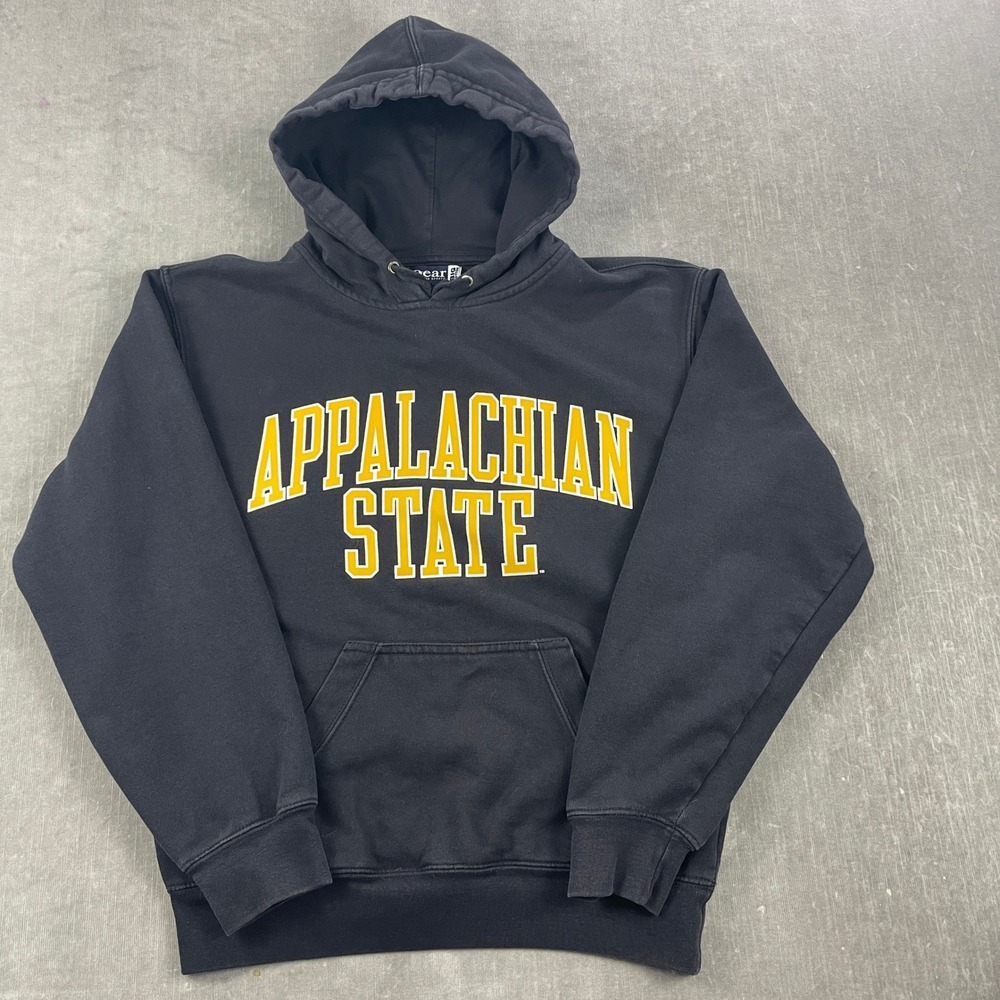 Appalachian State Gear For Sports Men Small Black Hoodie‎ Big Cotton NCAA
